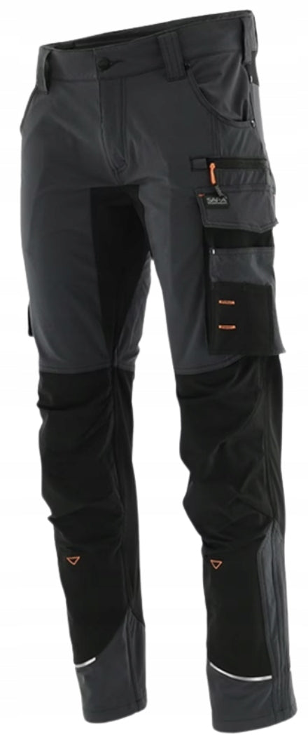 Work pants ELASTIC softshell SPANDEX nylon MOTIONFLEX men's BHP 46 Packaging status original