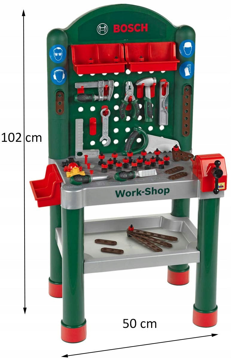 Workshop With Tools For Children BOSCH Klein 8320 Workshop Table Gift Manufacturer code 0001