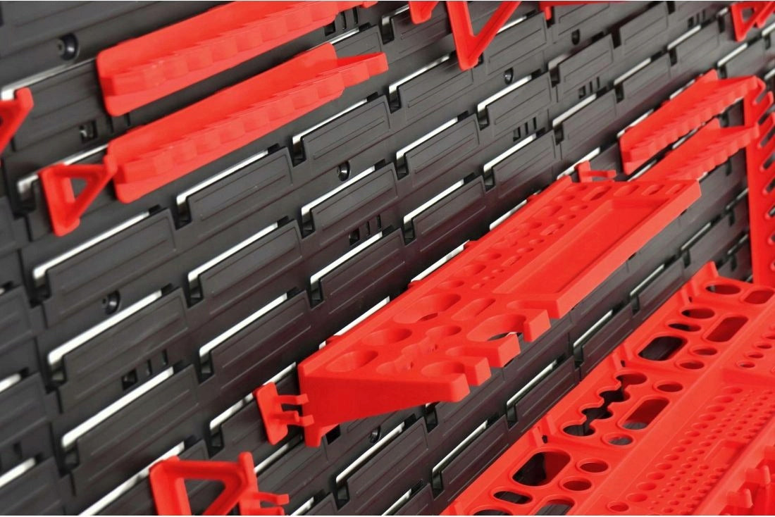 Workshop tool board 180x80 wall for tools Toolbox System Color black