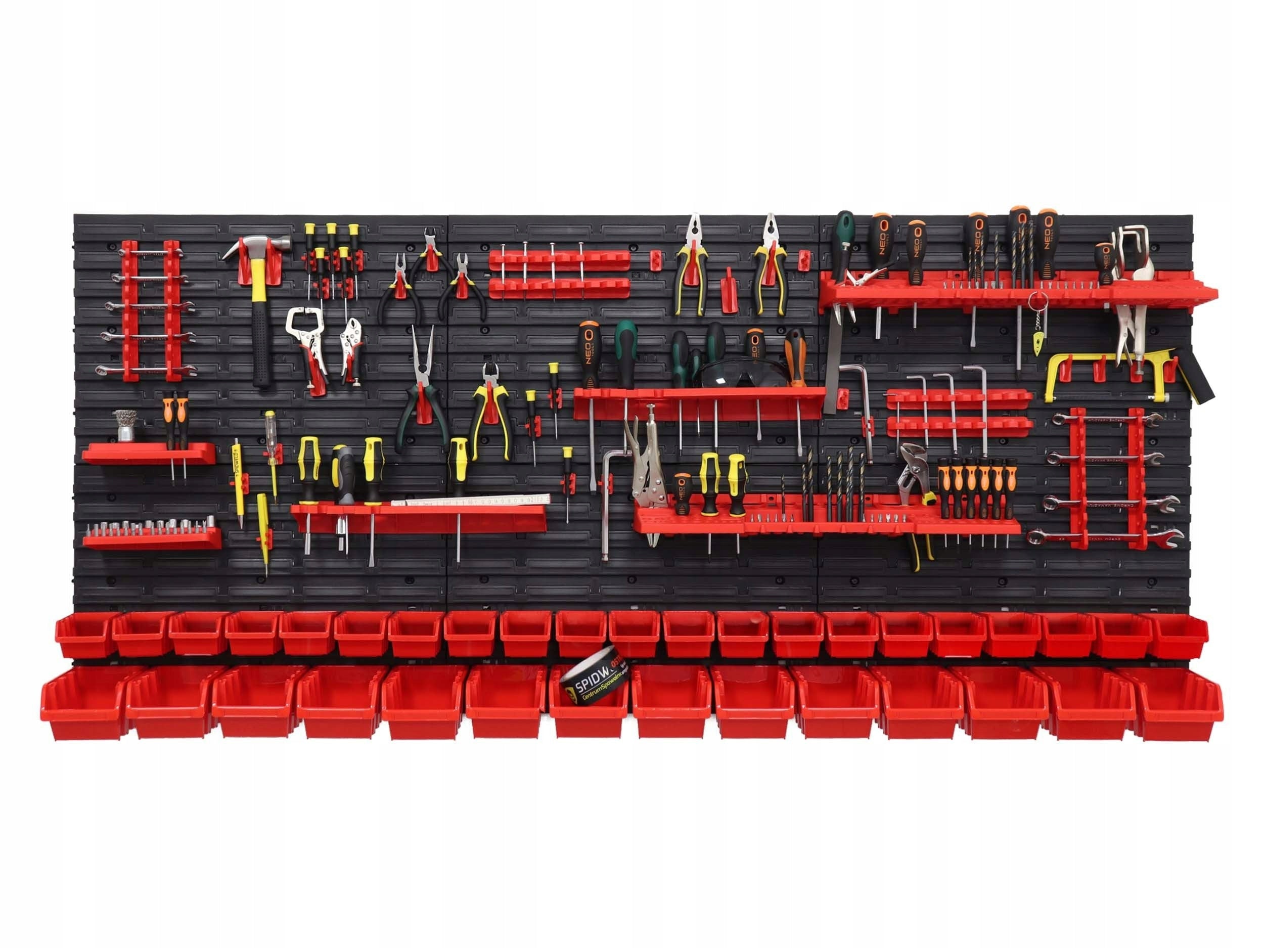 Workshop tool board 180x80 wall for tools Toolbox System Manufacturer code TS.W.180.080.M_2_px
