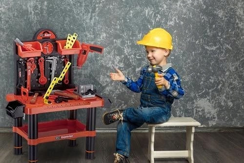 Workshop tools for children tool table "Superior" Packaging status original