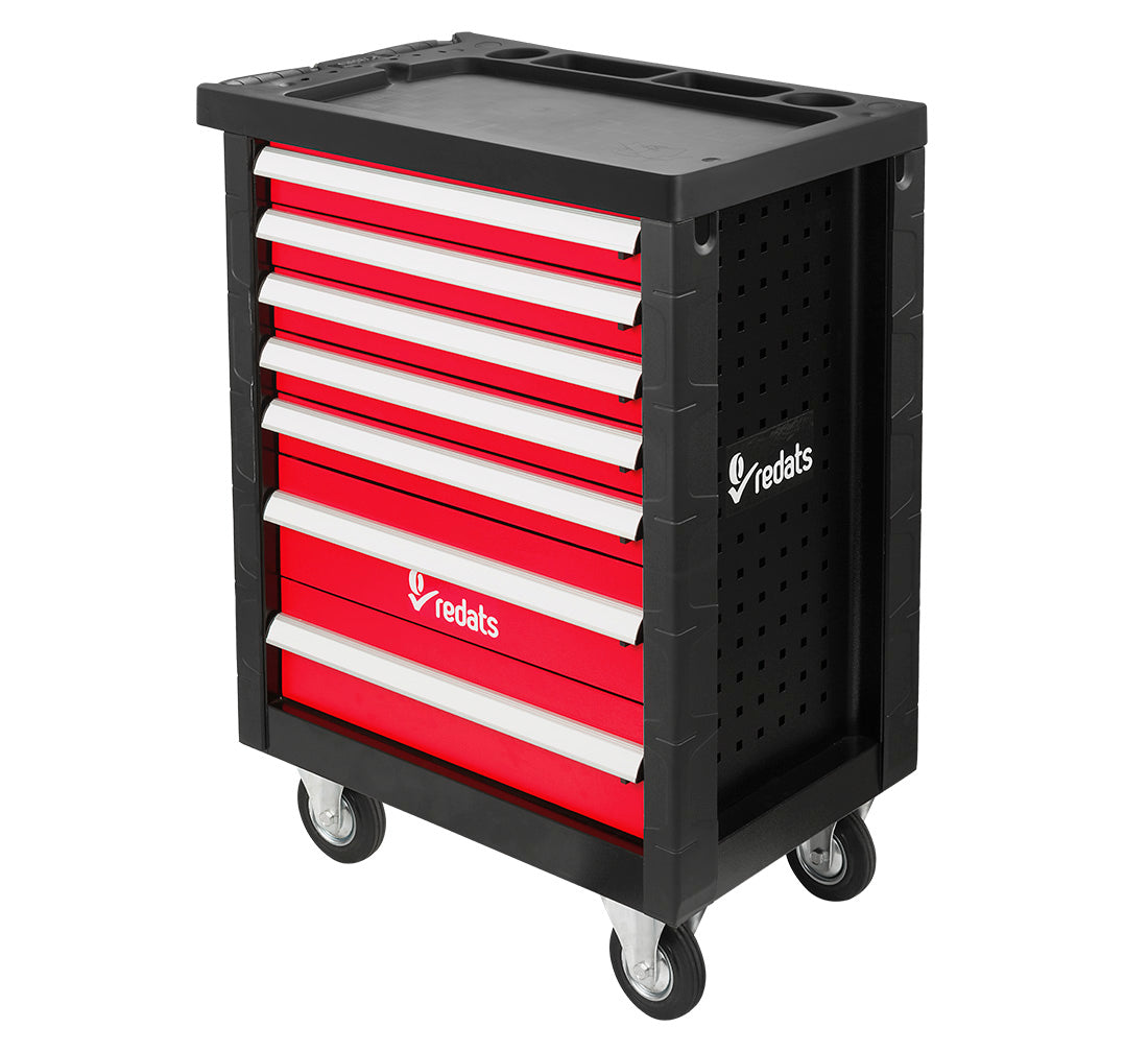 Workshop trolley tool cabinet REDATS 7 drawers workshop spacious Brand Redats