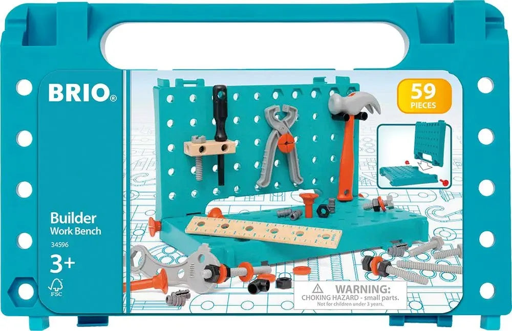 Workshop with tools Brio Builder 34596