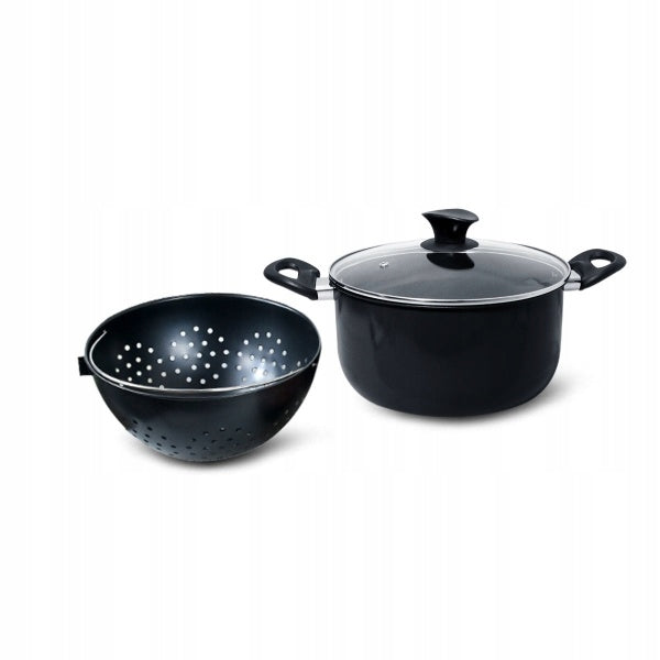 World’s Greatest Pot Pasta Cooking Pot with Strainer Lid 5L
