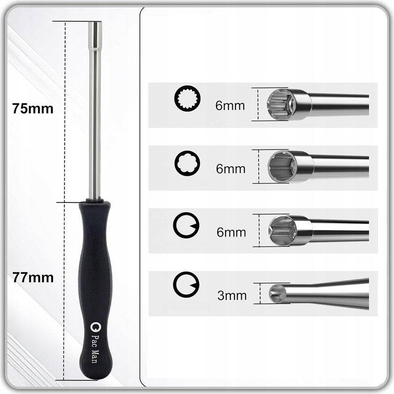 Wrench Carburetor Adjustment Screwdriver Service Tool Set 10 Pcs Manufacturer code SIGOS ZESTAW KLUCZY WKRĘTAKÓW