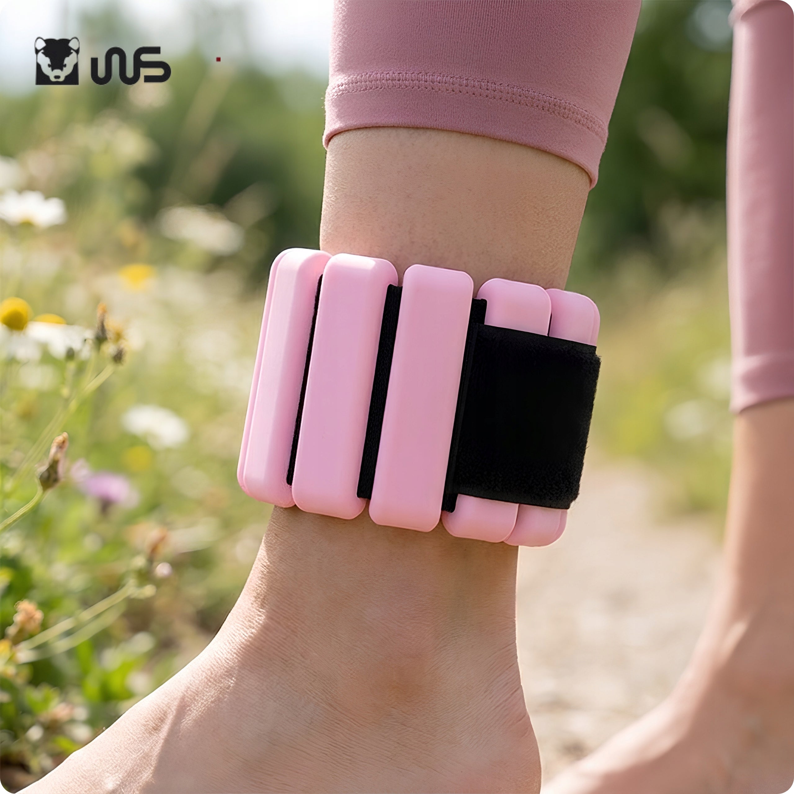 Wrist Weights Rece Silicone Bands Roses 2x0,24kg Packaging status original