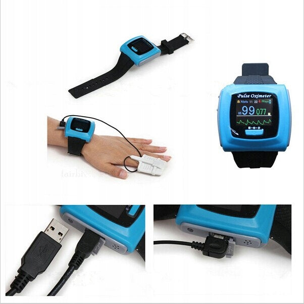 Wrist pulse oximeter Contec CMS 50F PL Medical device yes