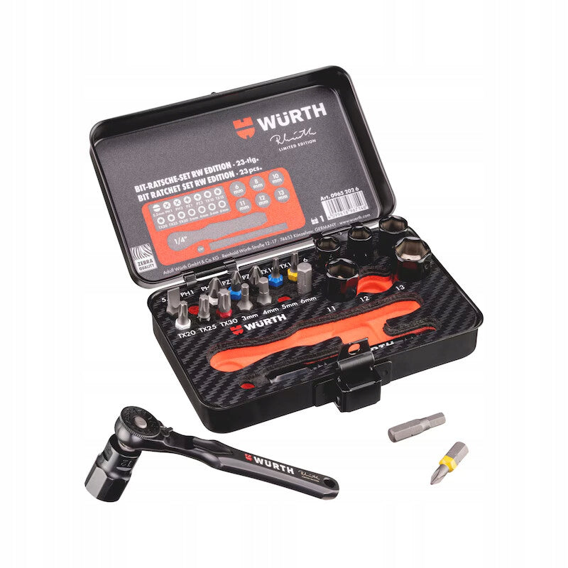 Wurth Limited Ratchet Kit 23 elements (09652026)