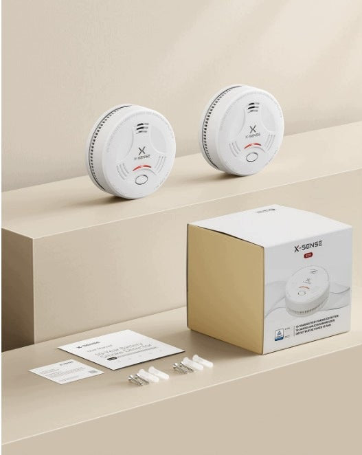 X-Sense Smoke detector, battery 10 years, fire detector 2 pcs EAN (GTIN) 05902666695772