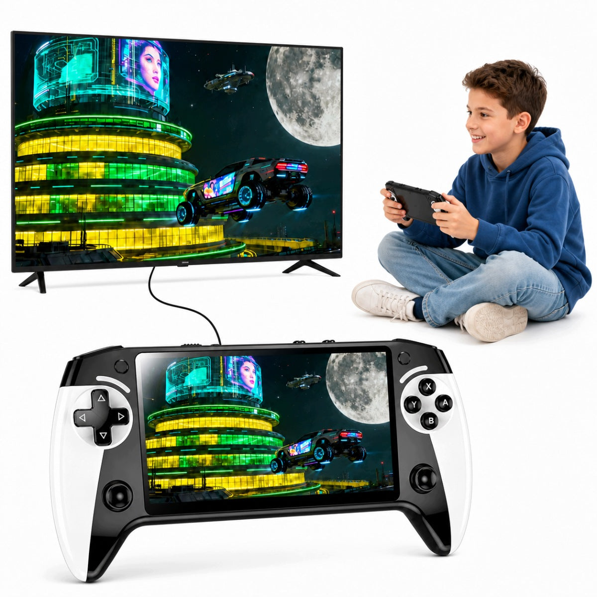X9 Retro Handheld Game Console - Loaded with Games