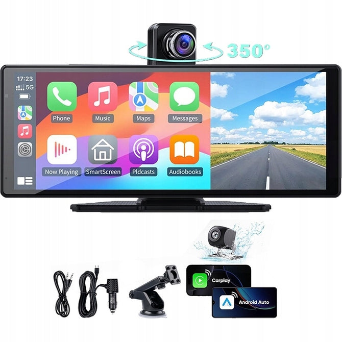 XENSO X10 10.26" Radio Monitor Apple CarPlay Android Auto Station with Camera