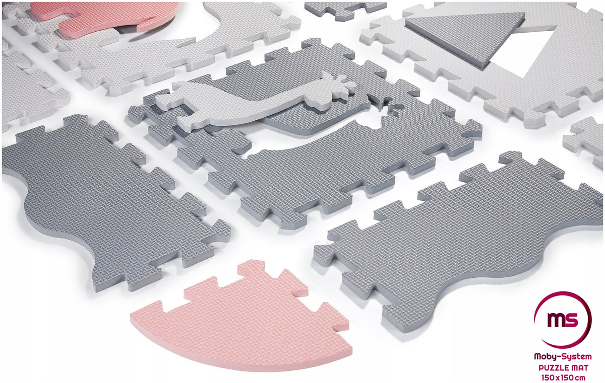 XL Foam Mat for Children Puzzle Animals Folding Playpen 150x150x1cm Packaging status original