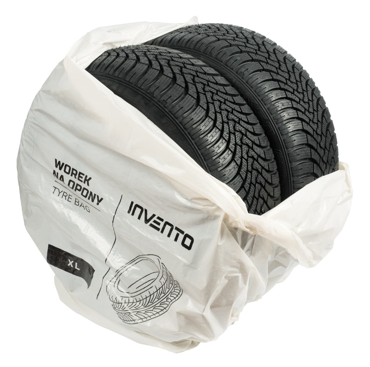 XL wheel tire cover bags, large, pack of 10, 1200x1200 mm PROFI strong
