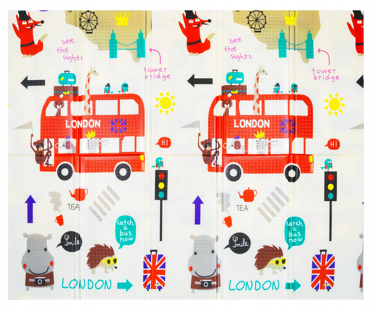 XPE EDUCATIONAL FOAM MAT FOR CHILDREN FOLDING 150X180x1 CM DOUBLE-SIDED Manufacturer code 3431