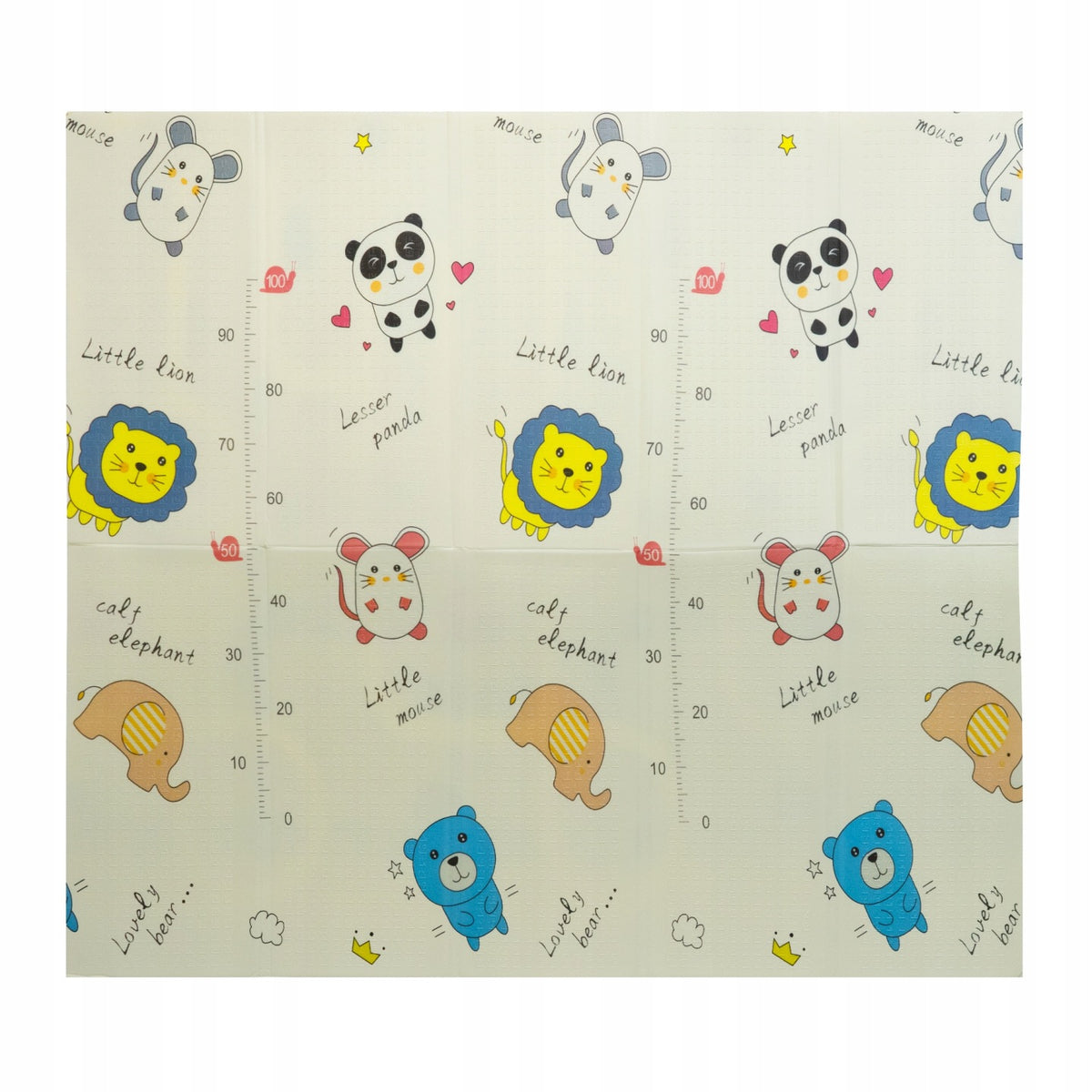 XPE MAT FOR CHILDREN DOUBLE-SIDED FOAM 200x180cm WATERPROOF FOLDING BOHO Packaging status original