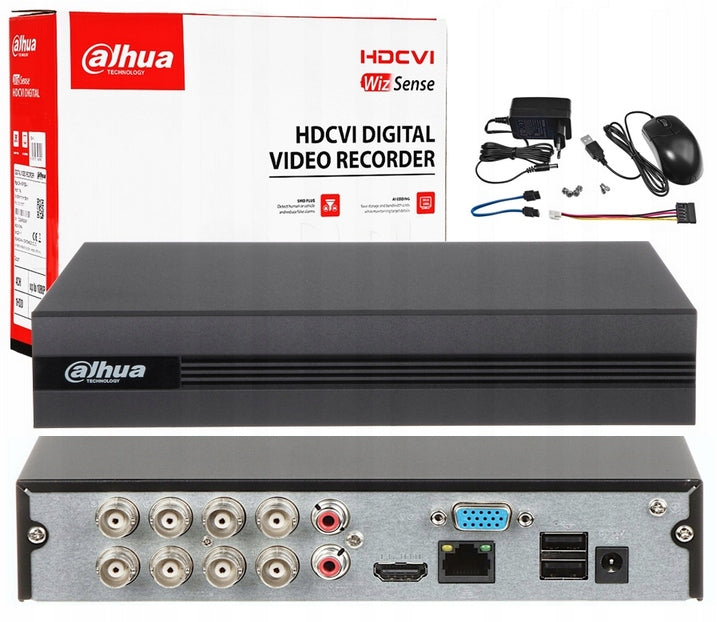 XVR Dahua XVR1B08-I/T 8 channel recorder for 2Mpx AHD TVI CVI