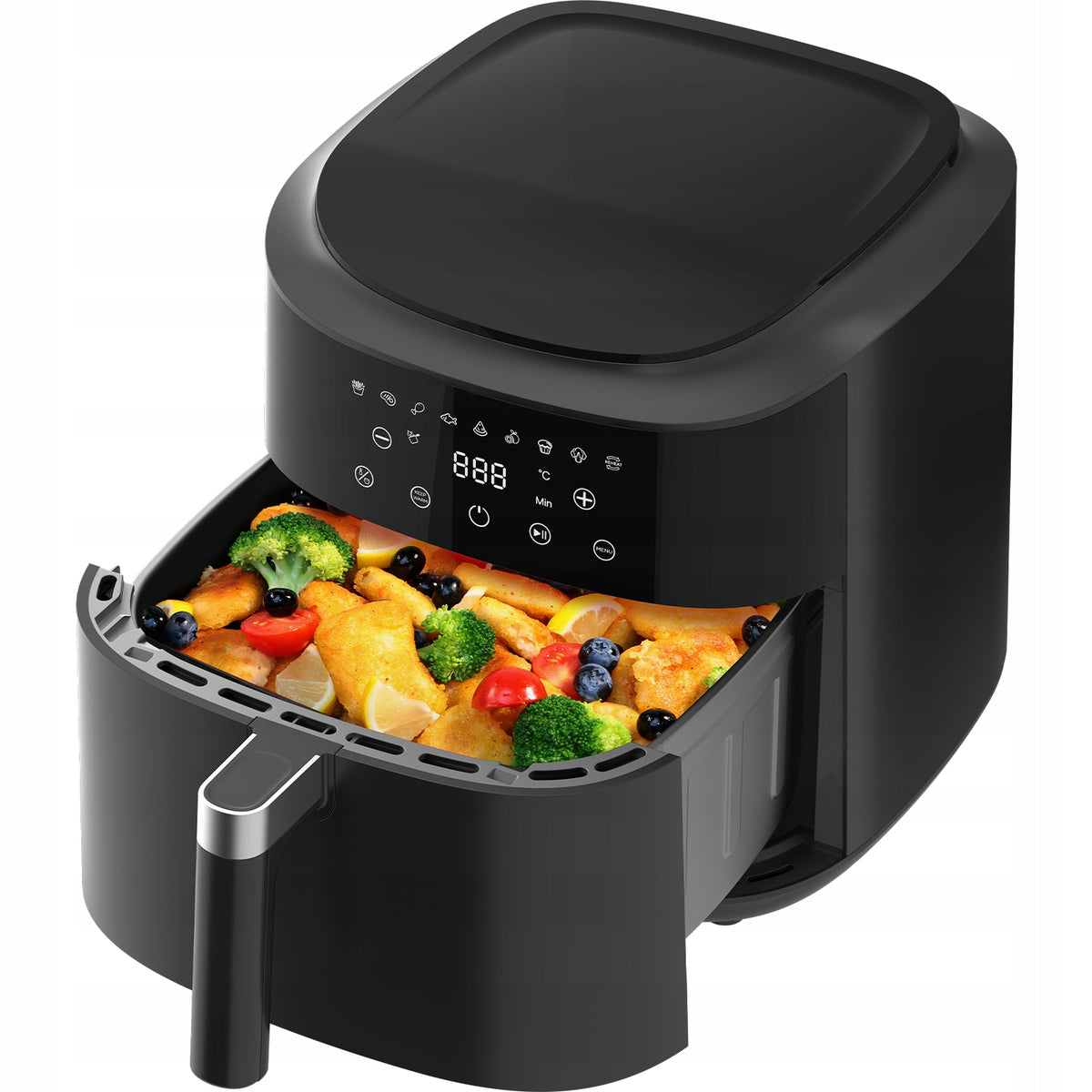 XXL 9L 2350W Airfryer with 9 Cooking Programs, Easy to Clean