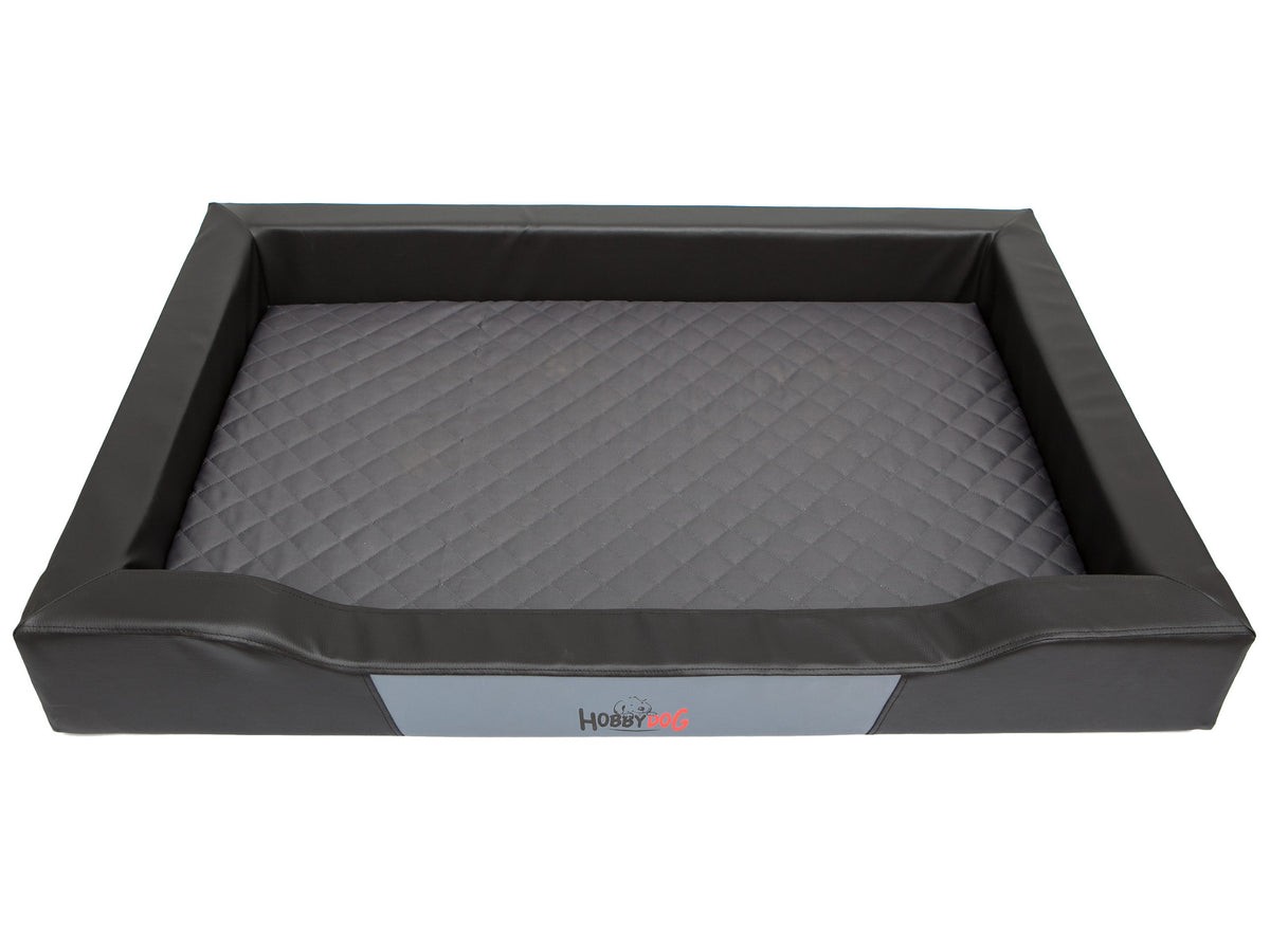XXL BED DOG COUCH BED with ECO LEATHER