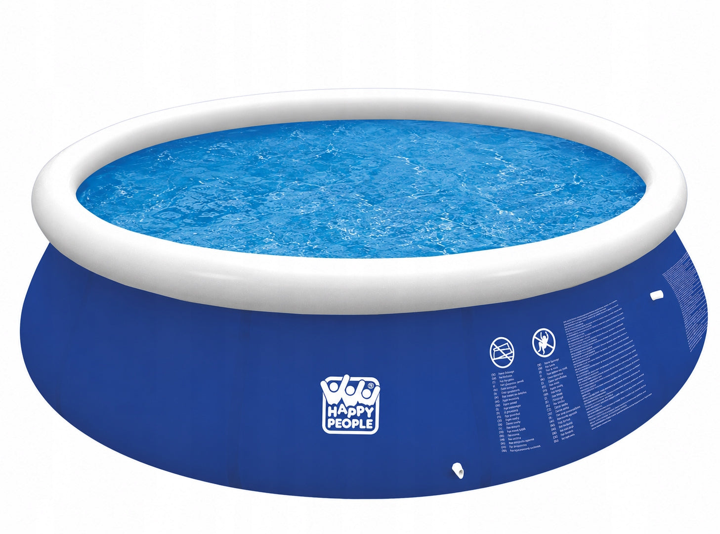 XXL Expansion Pool Happy People 450x90 cm Ladder Pump Cover Packaging status original