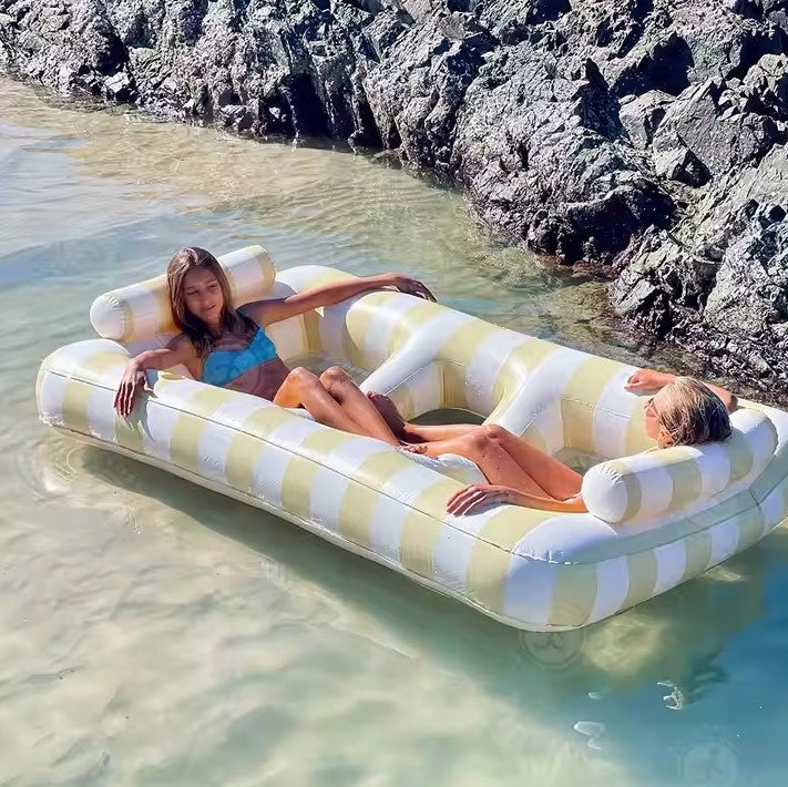 XXL Folding Hammock Mattress for Swimming Pool Inflatable Waterproof Packaging status original