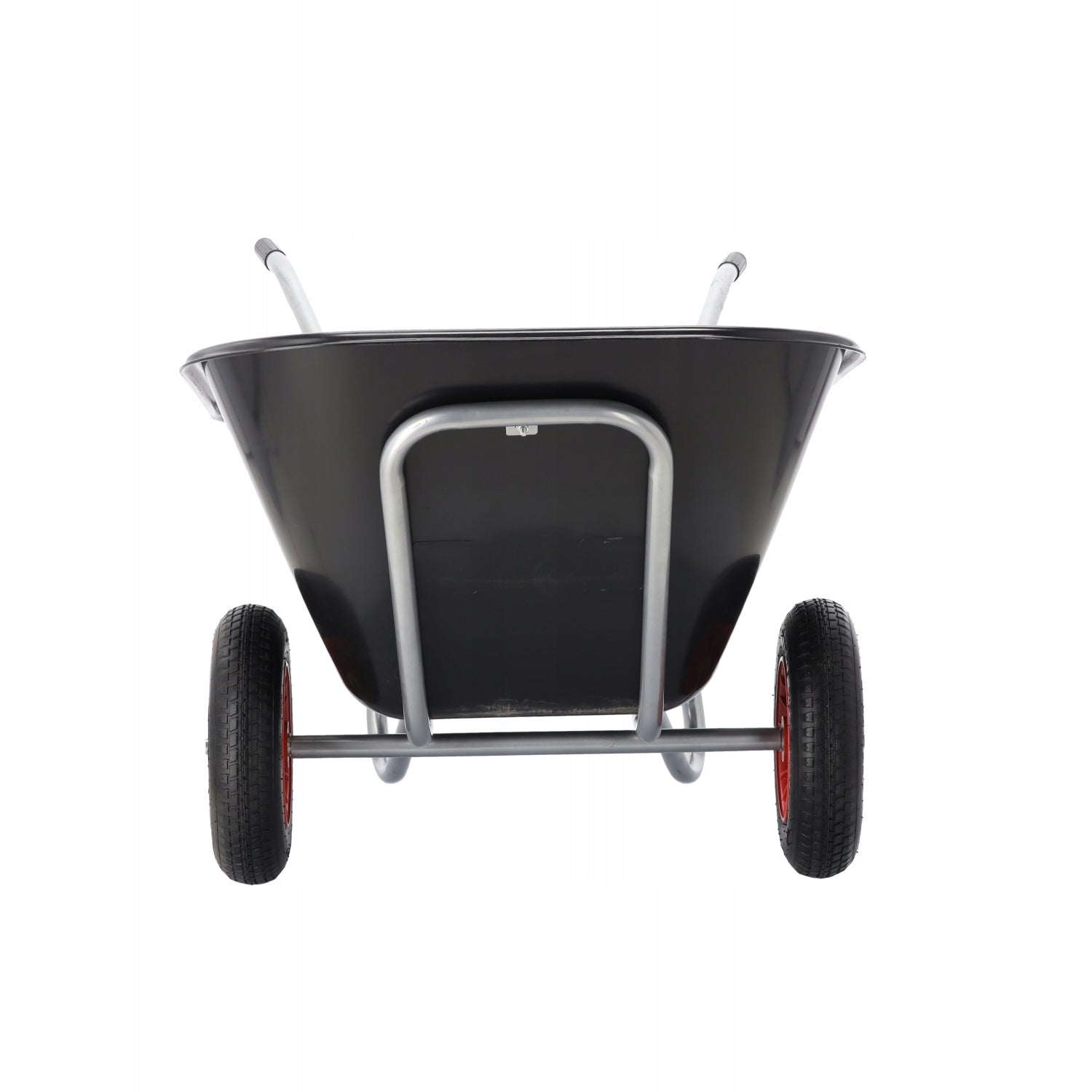 XXL GARDEN wheelbarrow for garden TWO WHEELS 160 / 280L Trolley Solid Product weight with unit packaging 25 kg