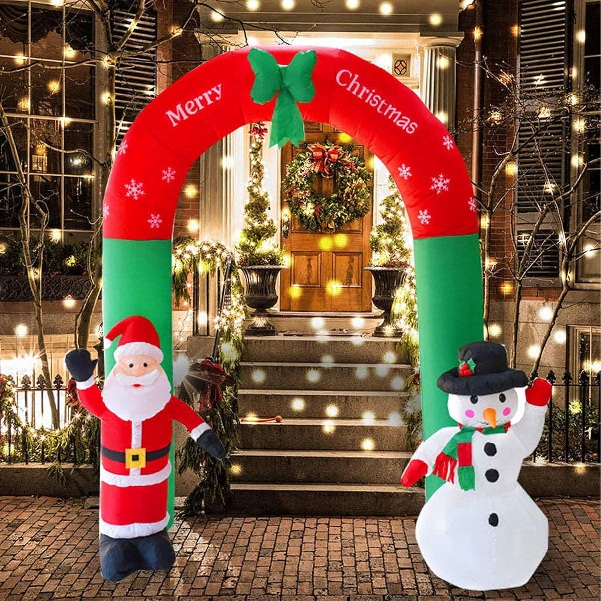 XXL GOAL 250x200cm GATE NICHOLAS SNOWMAN INFLATABLE LED AUTOMATIC Manufacturer code 6974358290939