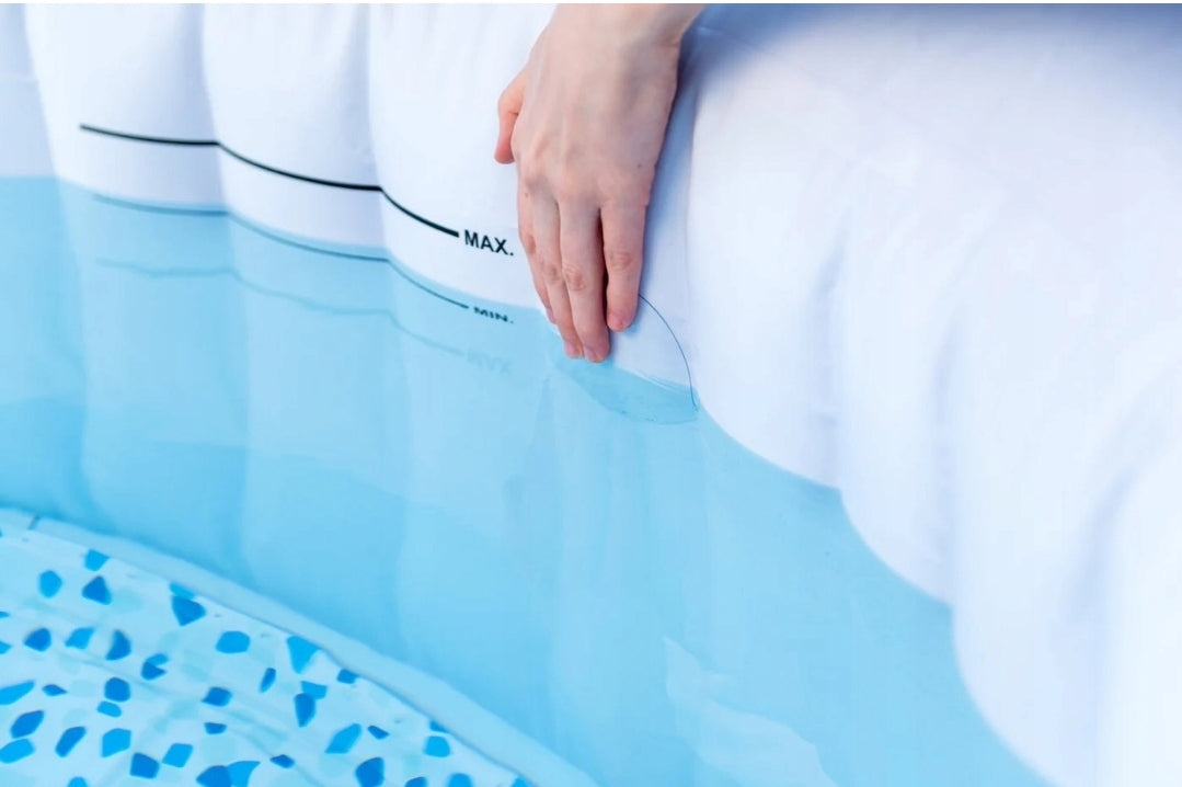 XXL Repair Kit for Spa Mattress Pontoon Pool 2 x Glue 4 x PVC Patch. For inflatable accessories pool jacuzzi mattress other