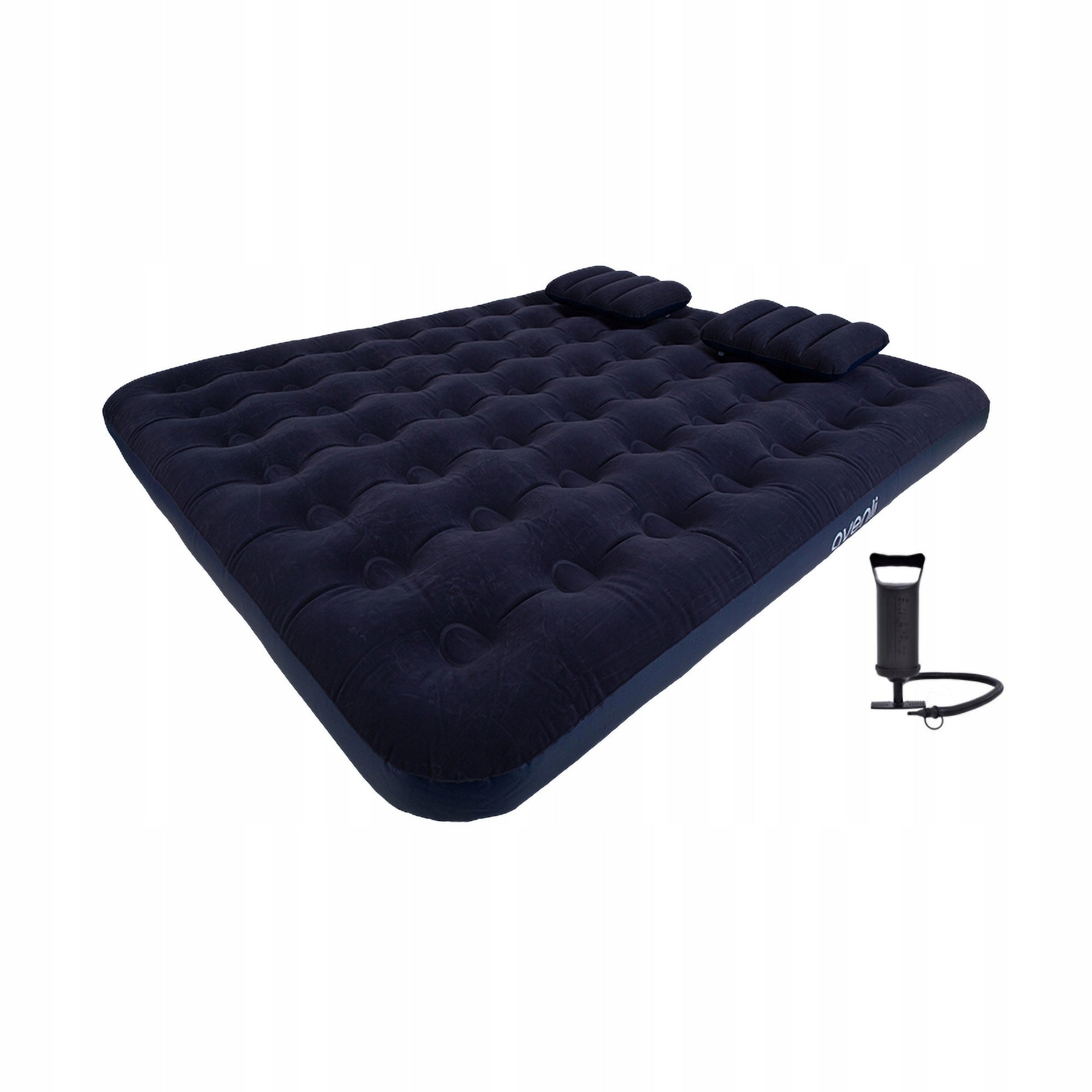 XXL inflatable mattress set AVENLI 203x183x22