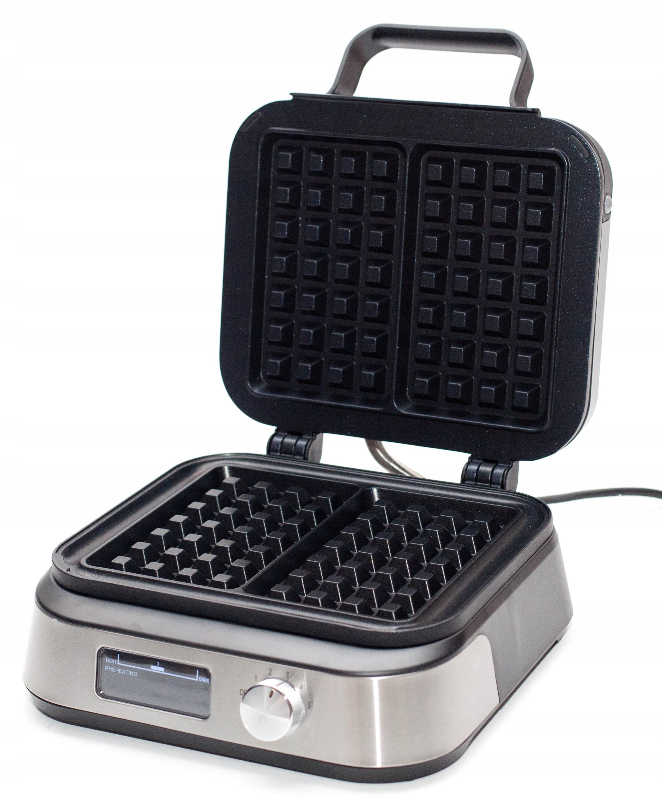 XXL waffle maker with LCD display | crispy waffles, temperature control Power rating 2350 W