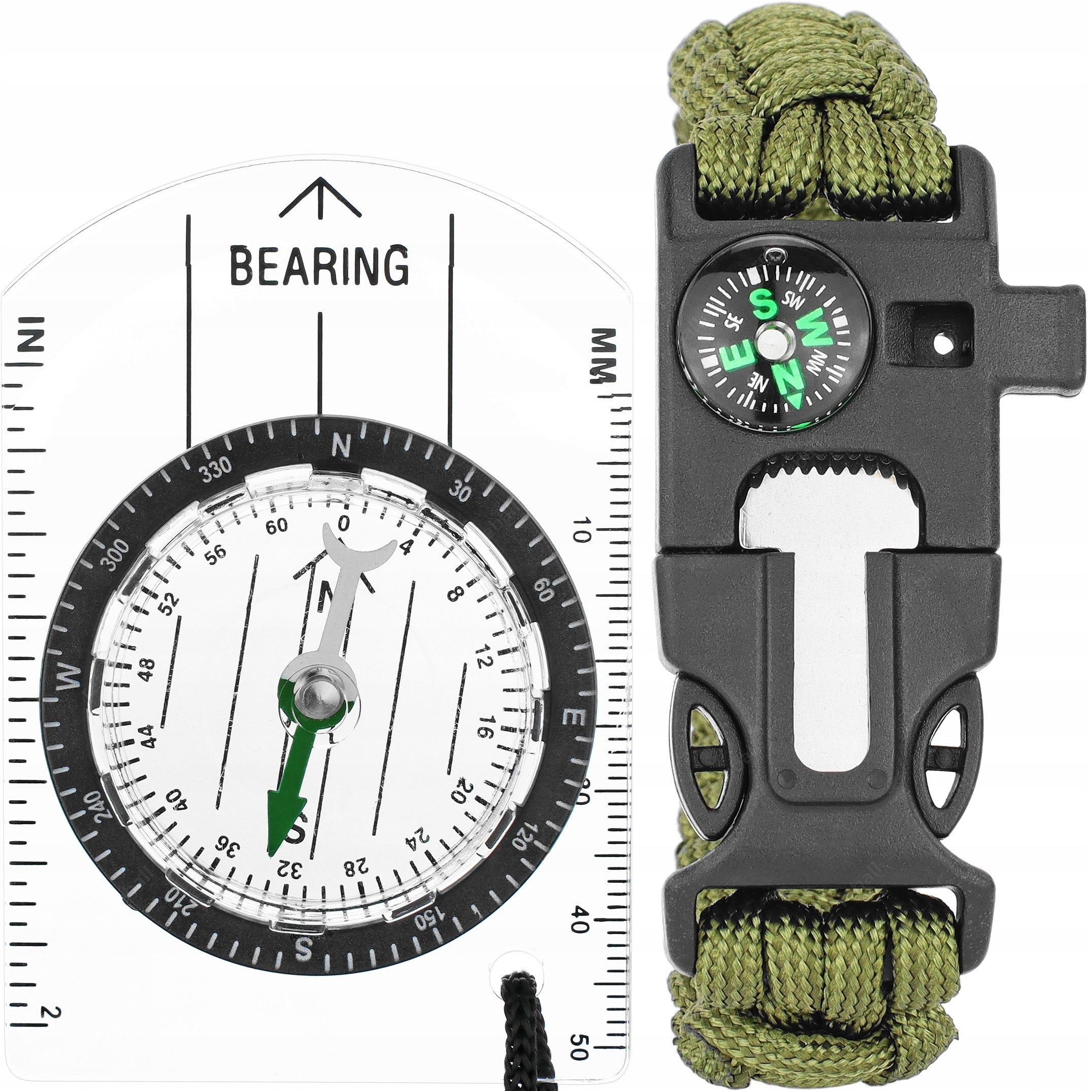 XXXL MILITARY SURVIVAL KIT TOOLS RT0287 Additional features accidental opening lock case string window breaker adornments