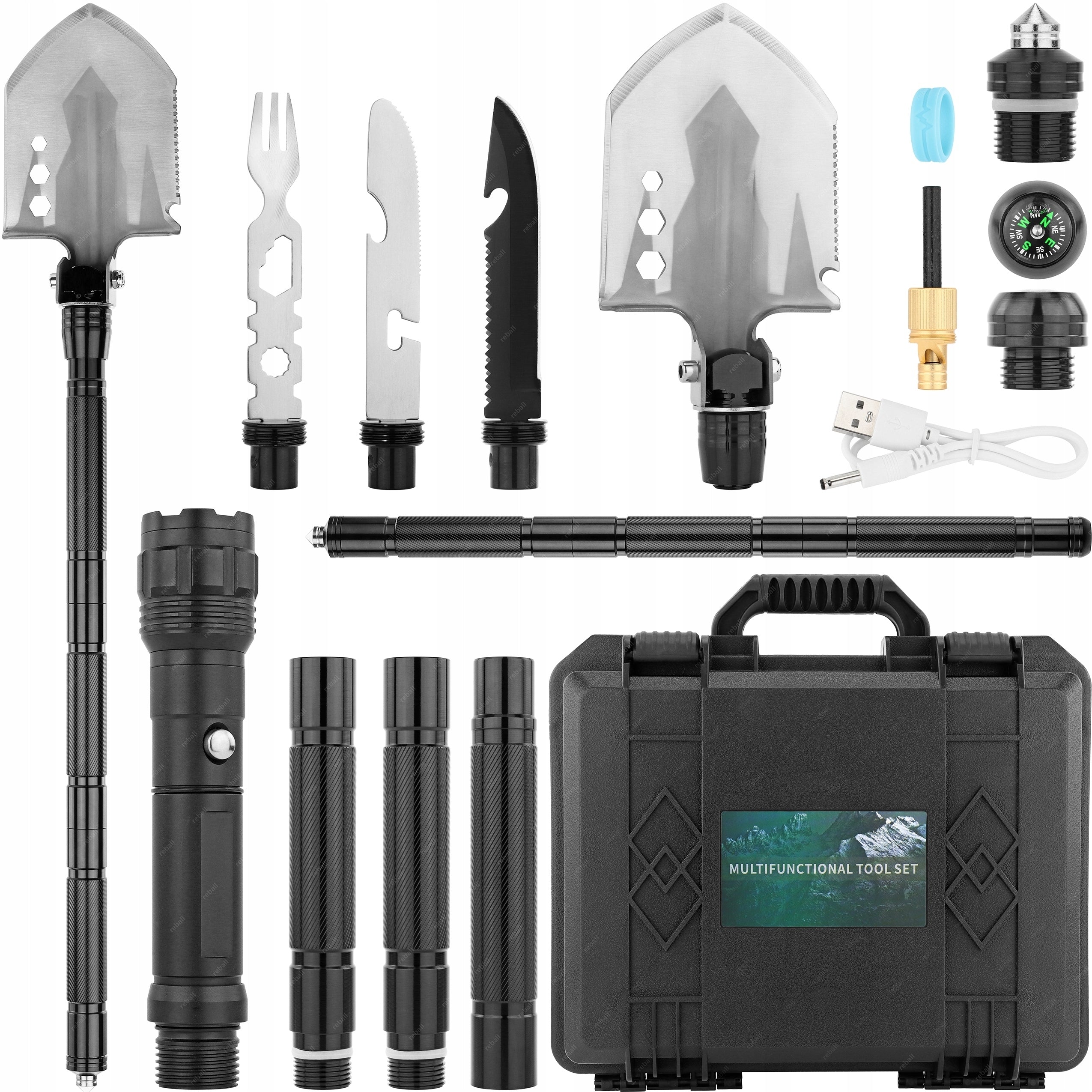 XXXL MILITARY SURVIVAL KIT TOOLS RT0288