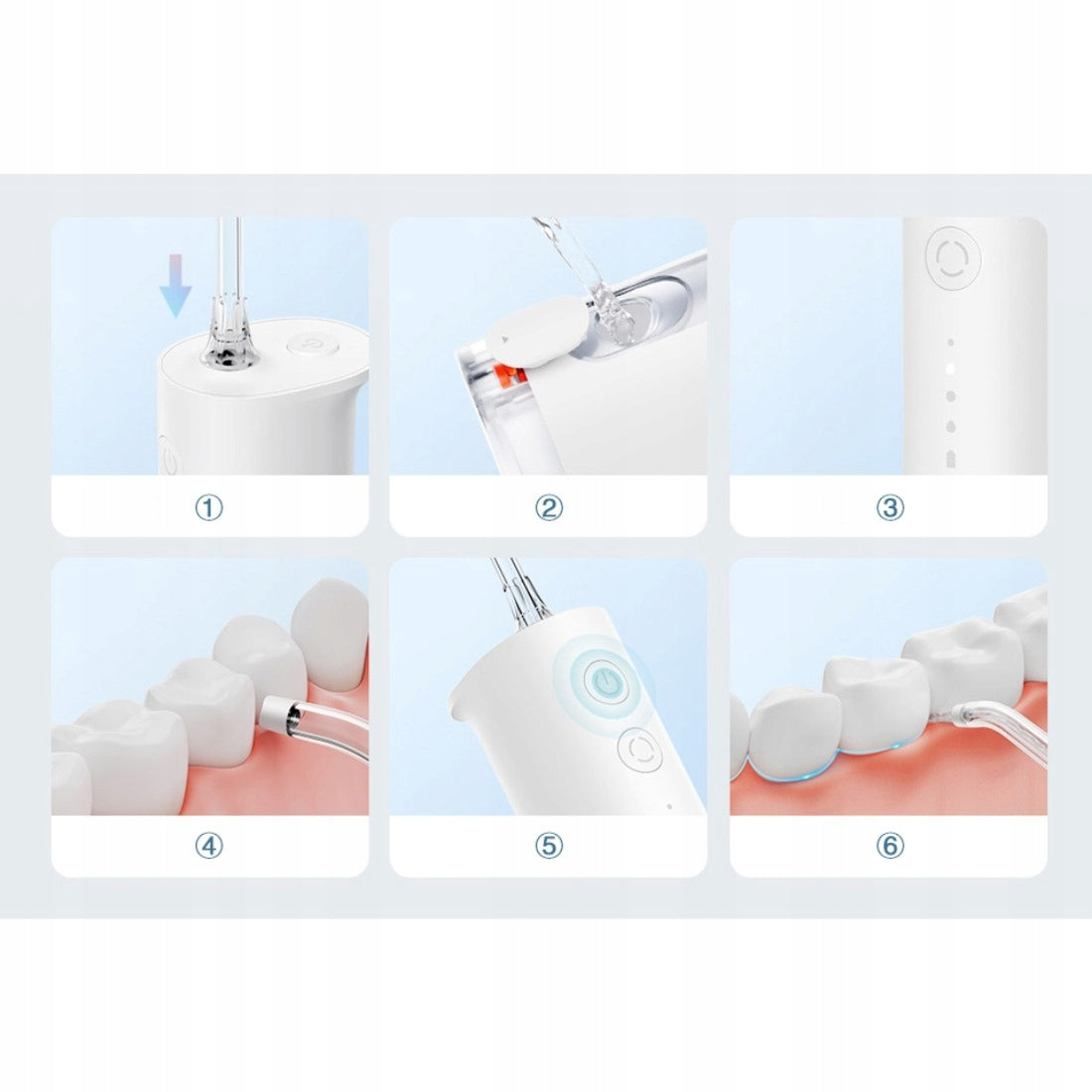 Xiaomi Mi Electric Mouth Irrigator F300 Wireless Cleaning Mouth U Model F300
