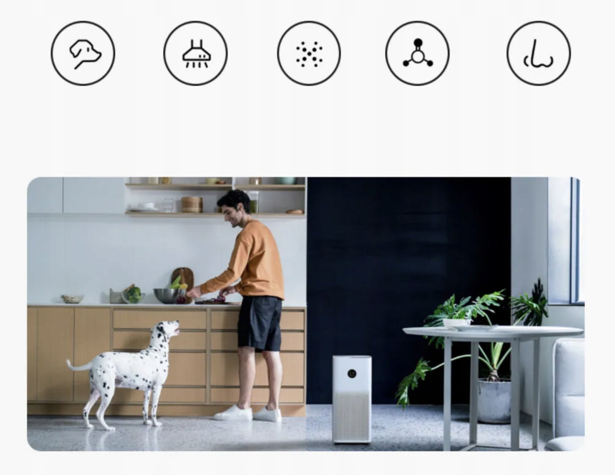 Xiaomi Smart Air Purifier 4 Noise level 64 dB