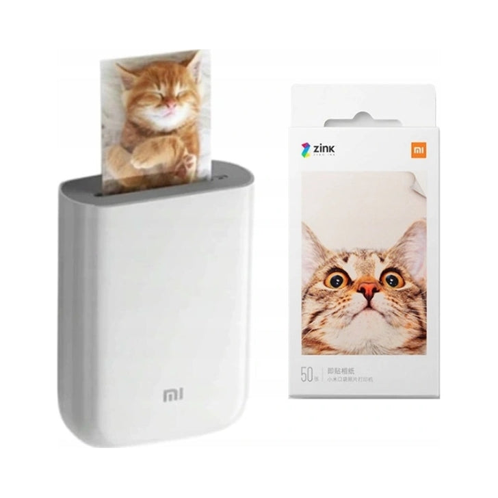 Xiaomi photo printer from smart phone + paper