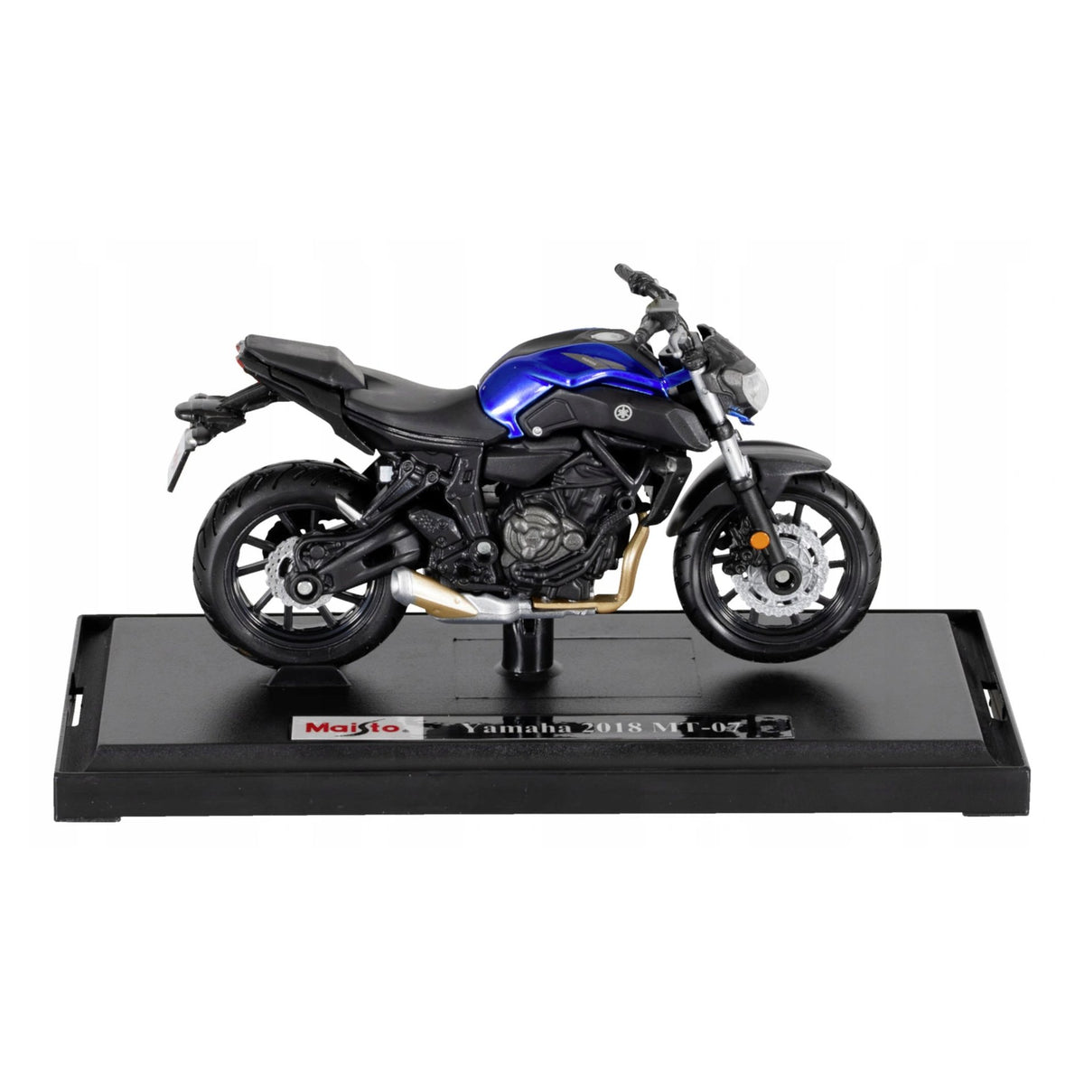 YAMAHA MT-07 motorcycle model scale 1:18 Maisto Packaging status original