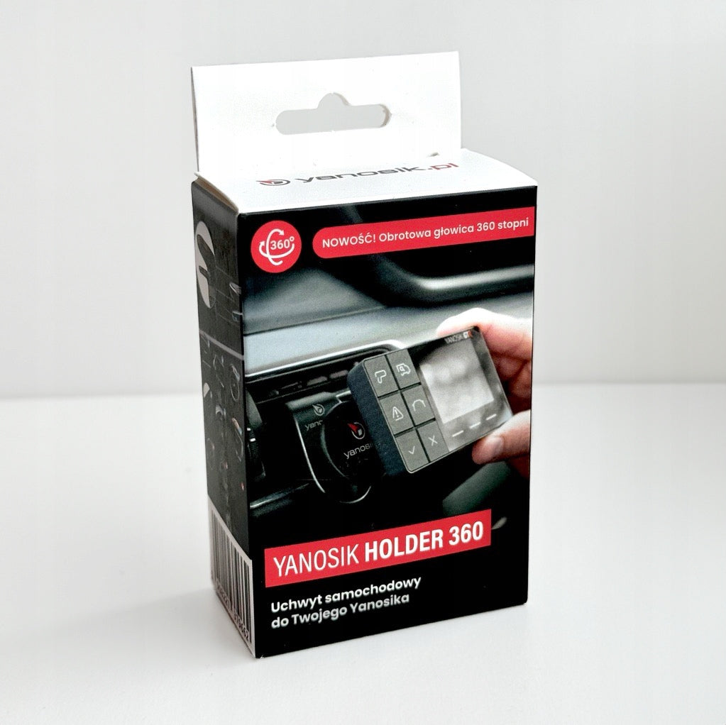 YANBOX Yanosik Holder 360 magnetic holder for Yanosik XS/GTR and phone Manufacturer code 8227