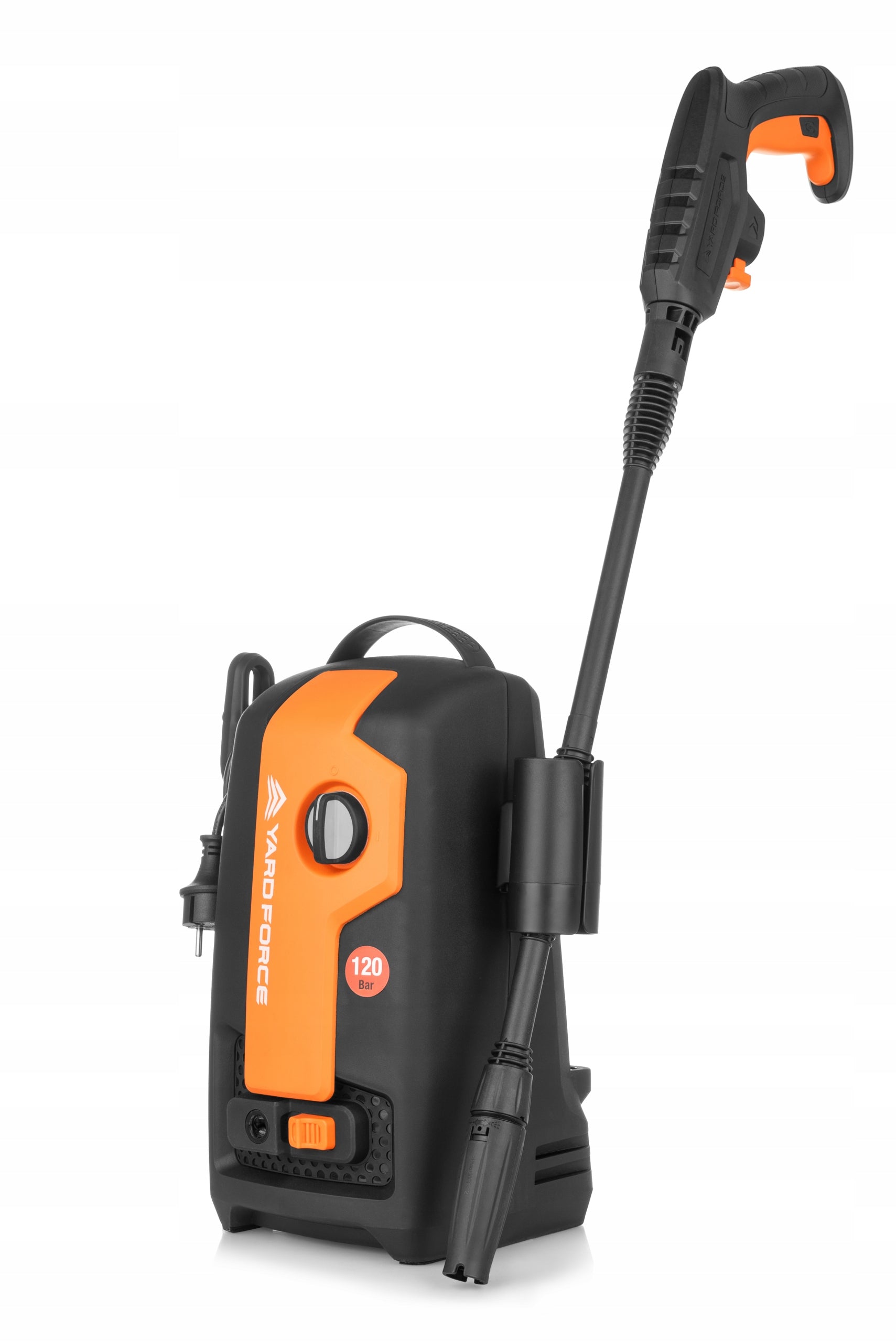 YARDFORCE PRESSURE WASHER 120BAR PUMP ALUMINIUM 1600 IN 400L/H Supply voltage 1600 V