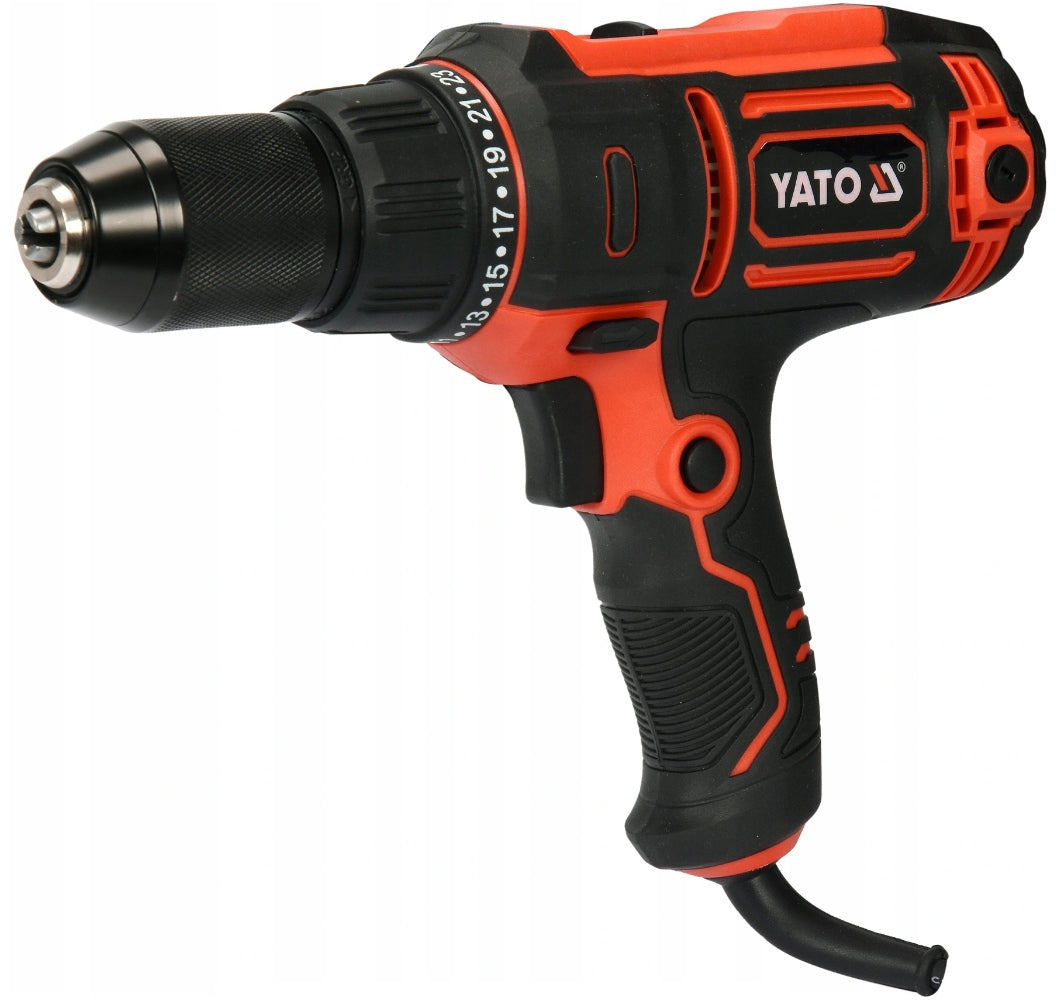 YATO DRILL SCREWDRIVER 300W ELECTRIC 40Nm YT-82060 NETWORK CLUTCH Brand Yato