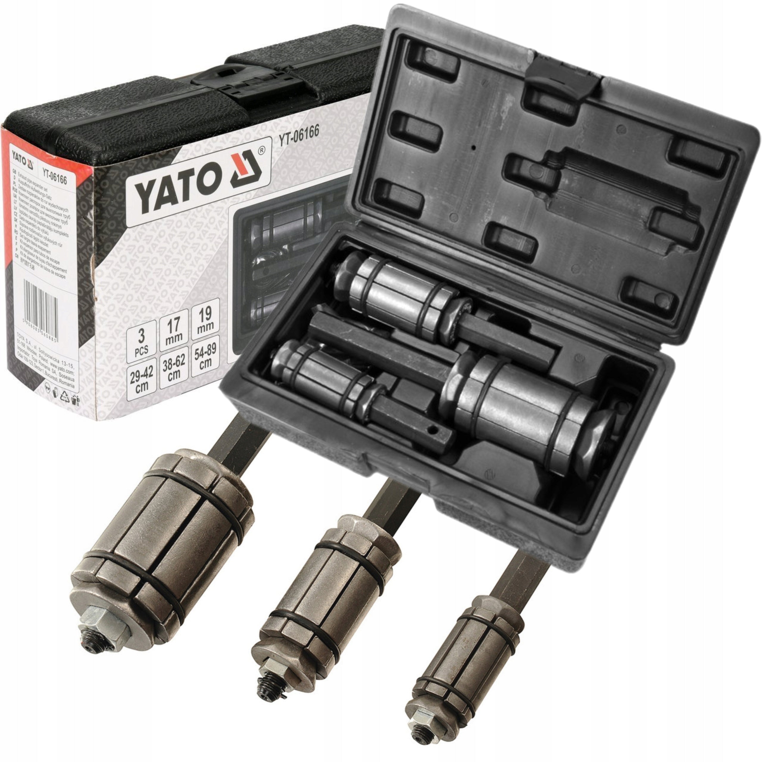 YATO EXHAUST PIPE ENLARGEMENT SPREADER KIT SUITCASE YT-06166