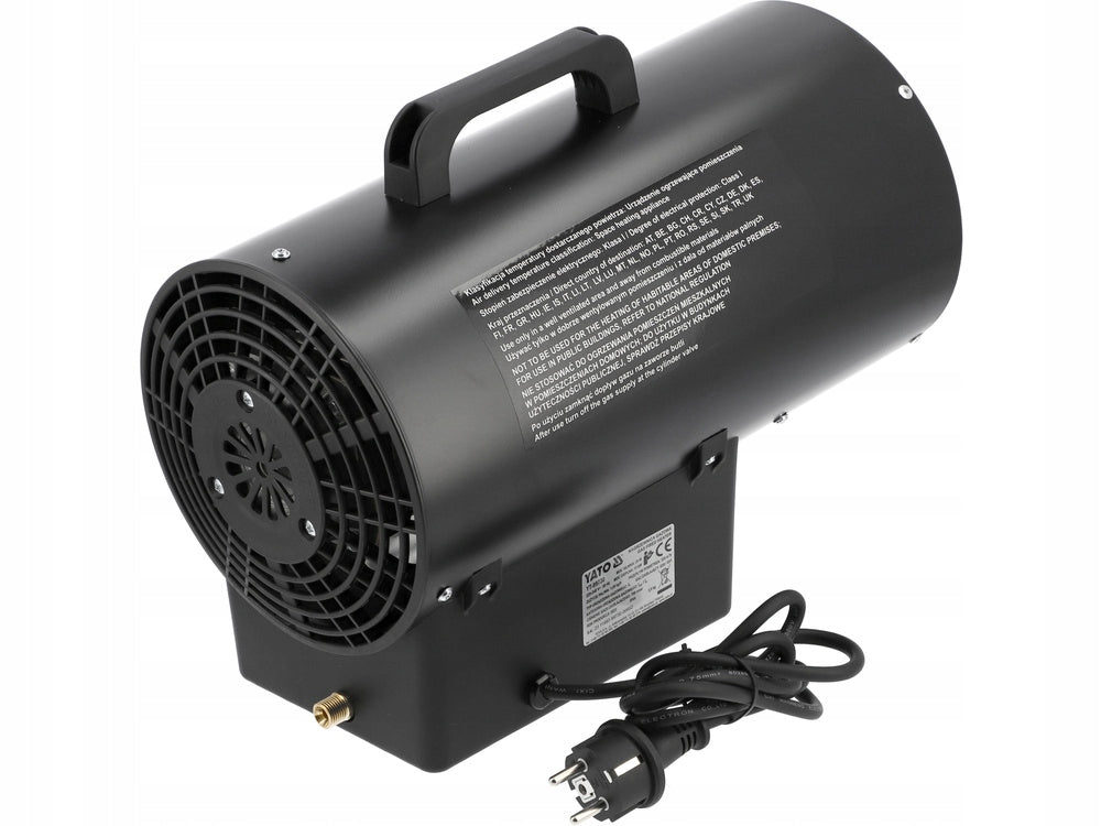 YATO GAS HEATER 15KW PORTABLE BLOWER APRON HEATER Manufacturer code YT-99730
