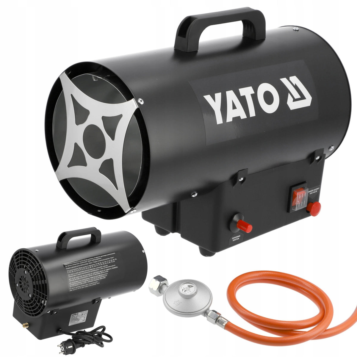 YATO GAS HEATER 15KW PORTABLE BLOWER APRON HEATER YT-99730 EAN (GTIN) 5906083100321