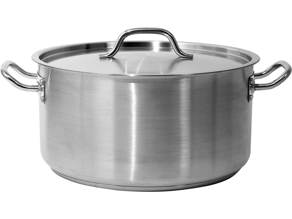YATO GASTRO POT LOW WITH LID STAINLESS STEEL 36X18CM 18,3L YG-00044 EAN (GTIN) 0637913922893