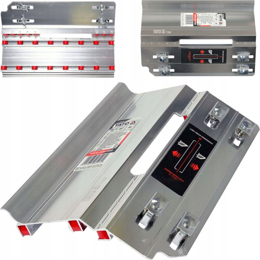 YATO GUIDE FOR CHAMFERING GRINDING EDGES OF TILES ANGLE 45 DEGREES