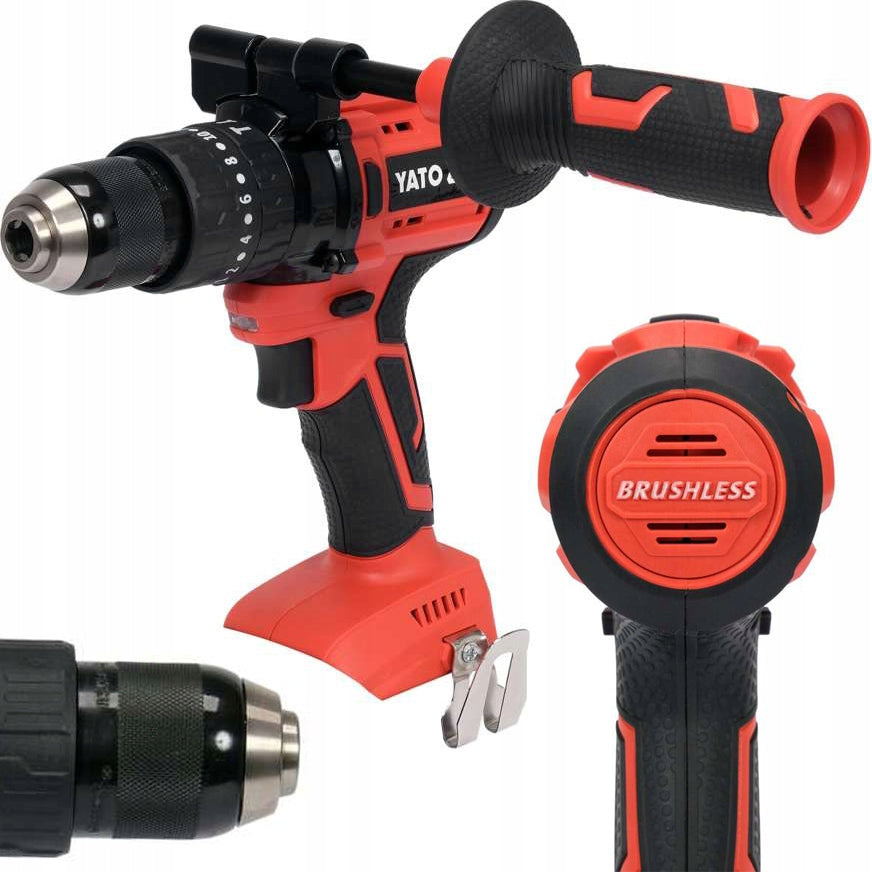 YATO HAMMER DRILL BRUSHLESS BODY 18V