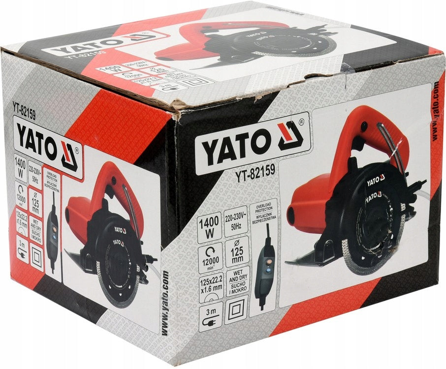 YATO HAND CUTTER FOR WET AND DRY STONE 38 mm 1400 W Brand Yato