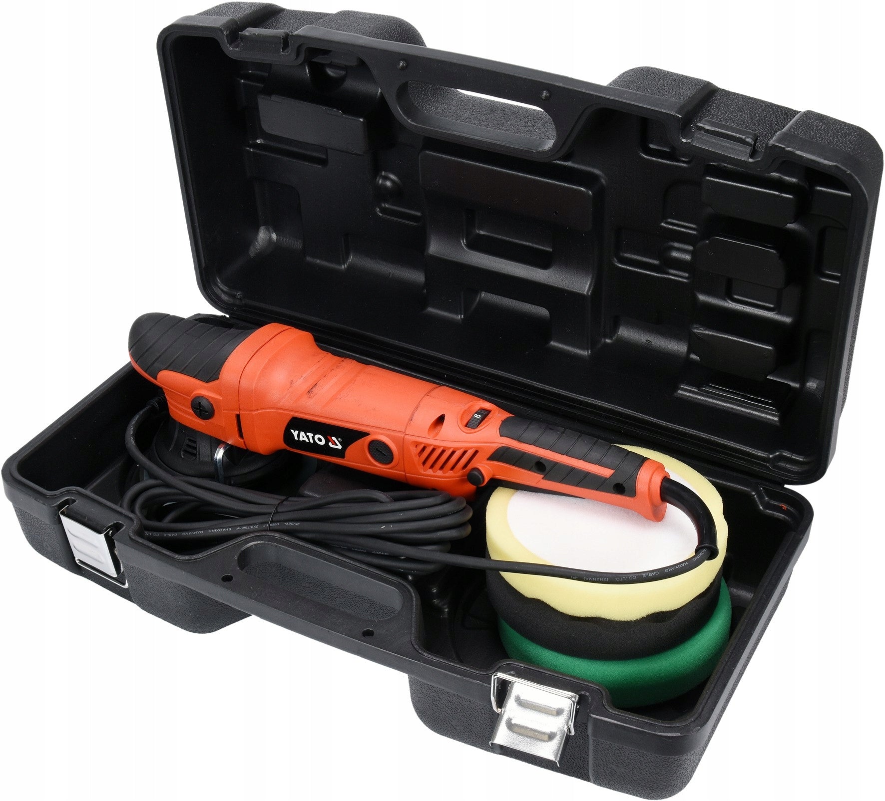 YATO PROFESSIONAL ECCENTRIC POLISHER YT-82200 Additional information speed regulator