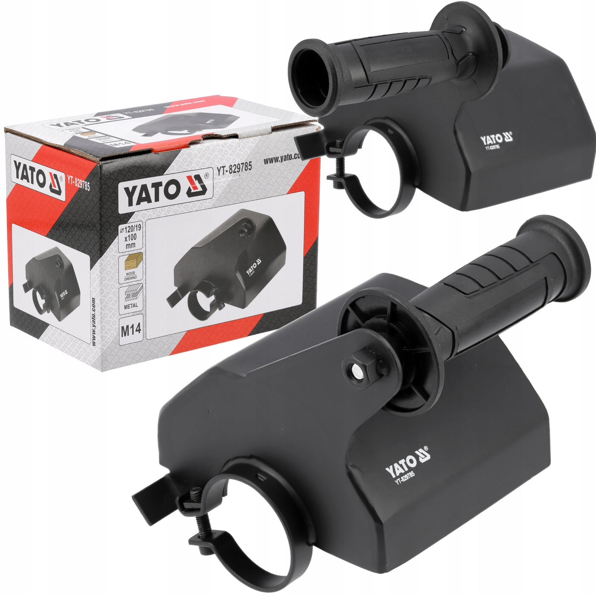 YATO SATIN MACHINE ANGLE GRINDER ATTACHMENT 125mm M14 FOR GRINDER