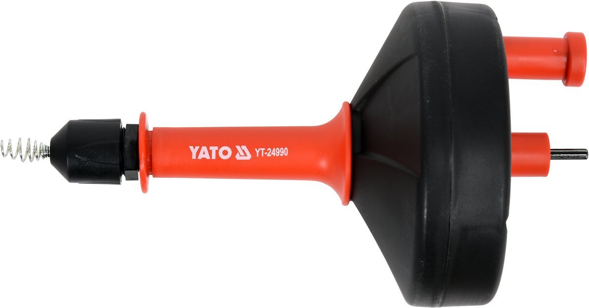 YATO SEWER SPIRAL DRUM CLEARING PIPES FOR DRILL 6M YT-24990 Manufacturer code YT-24990