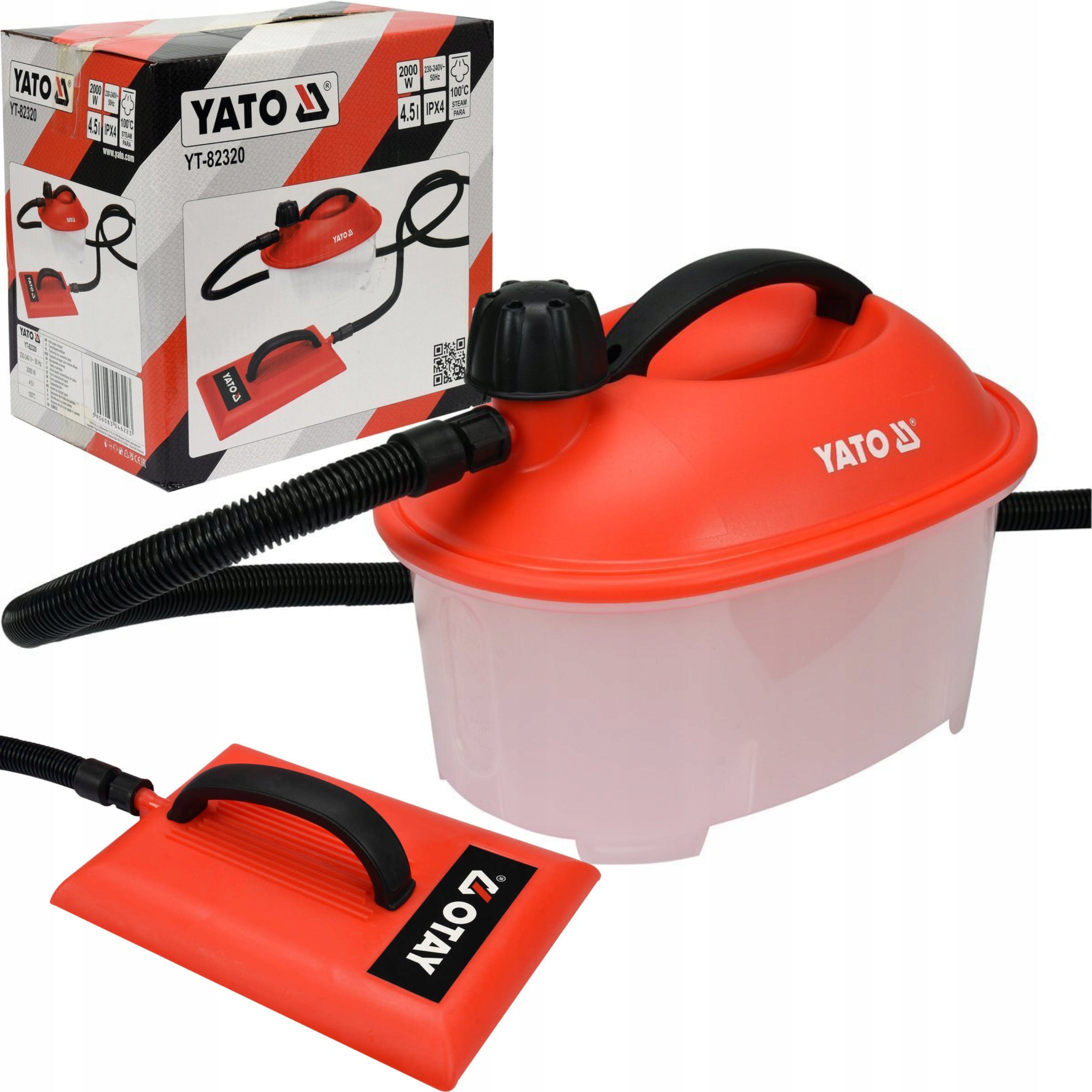 YATO STEAMER WALLPAPER REMOVAL NOZZLE 2000W 4.5L 100C YT-82320 DEVICE