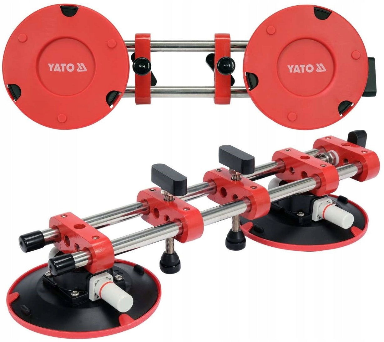 YATO SUCTION CUPS POSITIONING PLATE GLAZE 150mm Brand Yato